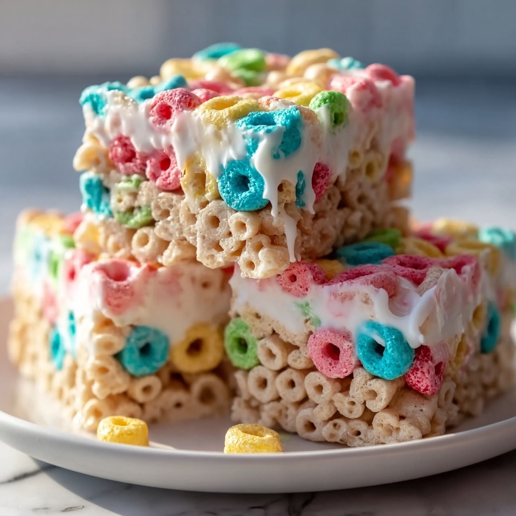Lucky Charms Marshmallow Treats Recipe - Recipe Image