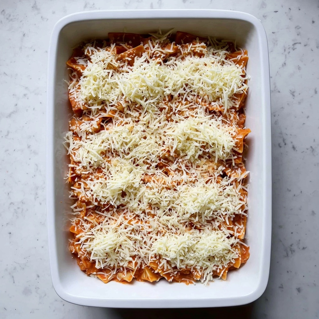 Cheesy Baked Tortellini Casserole with Meat Sauce Recipe - Recipe Image