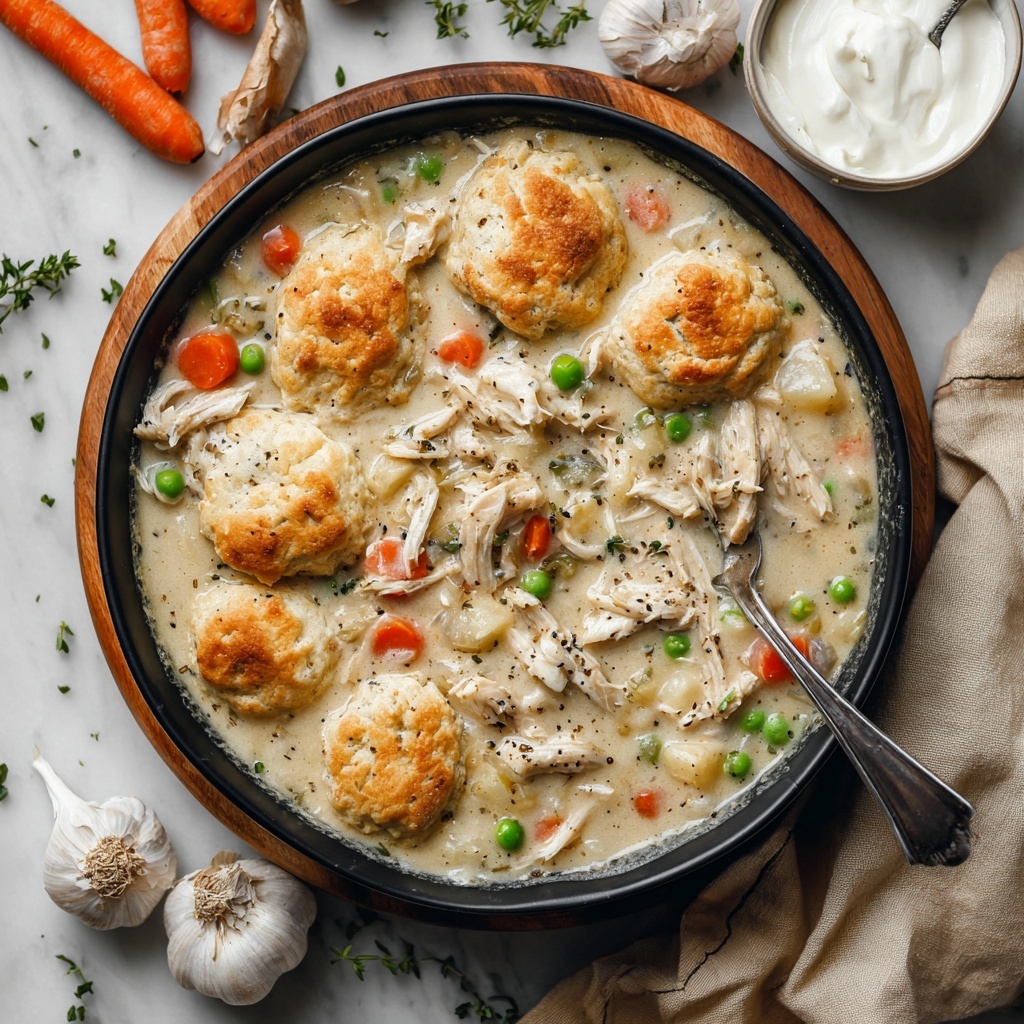 Small Batch Chicken Pot Pie Soup for Two Recipe - Recipe Image