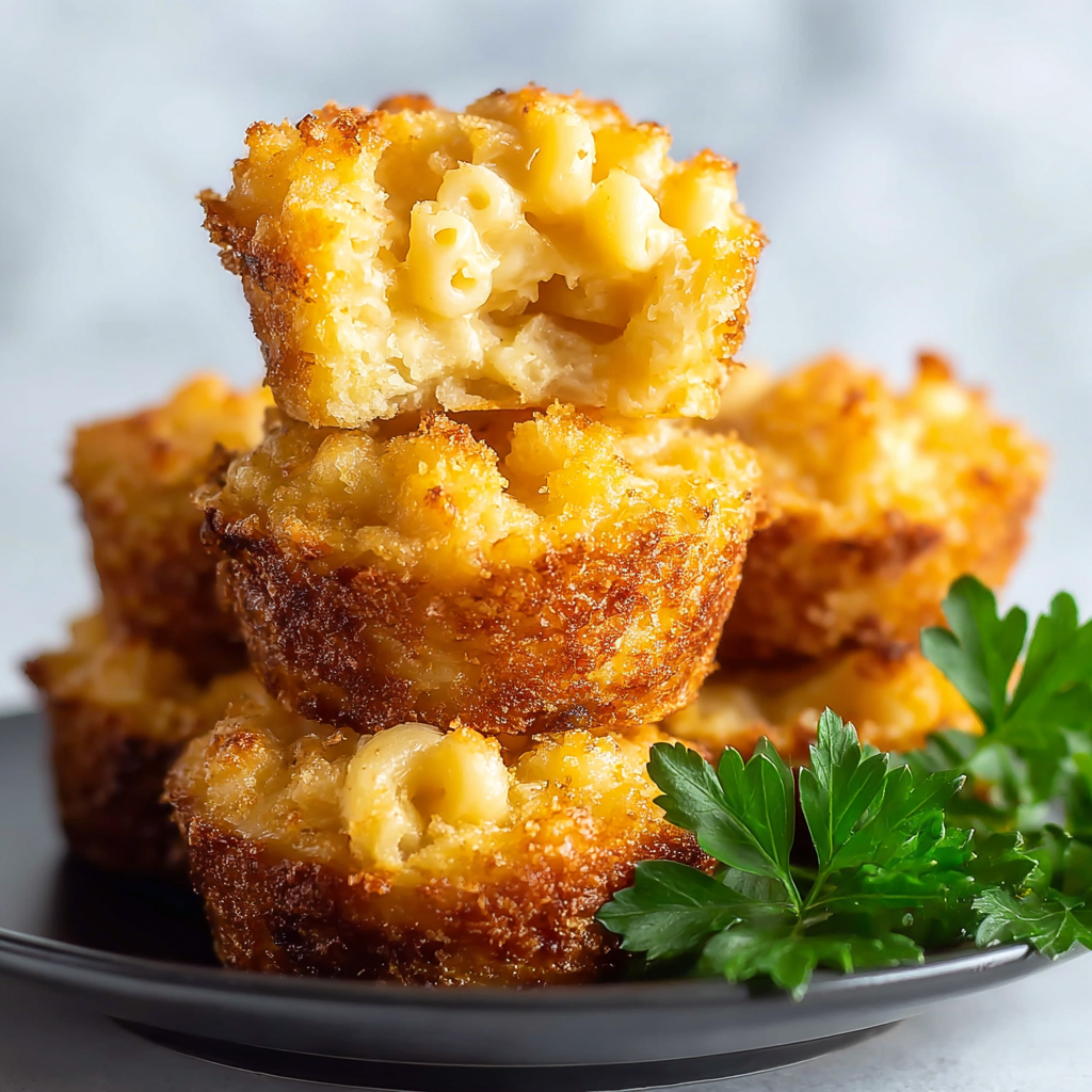 Macaroni and Cheese Bites Recipe - Recipe Image