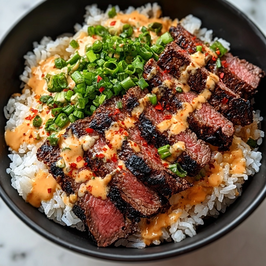 Korean BBQ Steak Bowls Recipe - Recipe Image