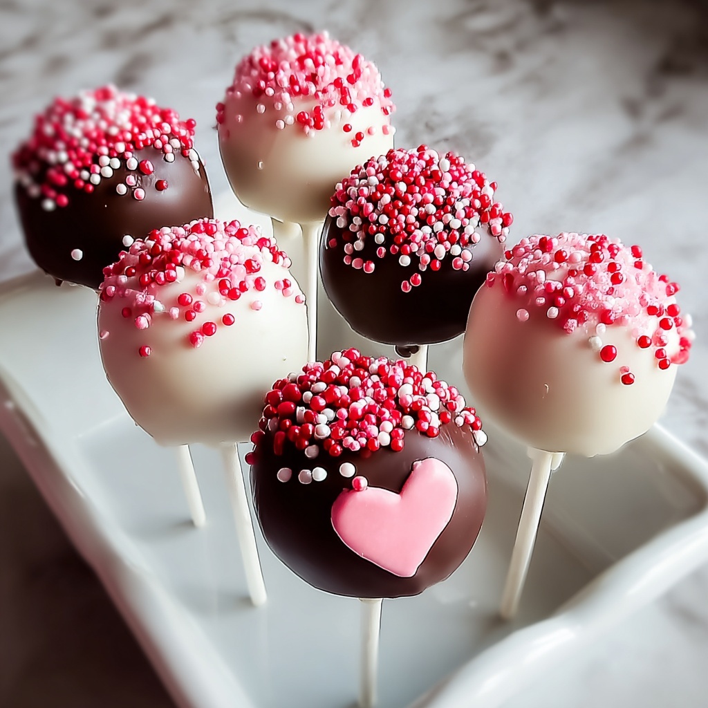 Romantic Cake Pops Recipe - Recipe Image