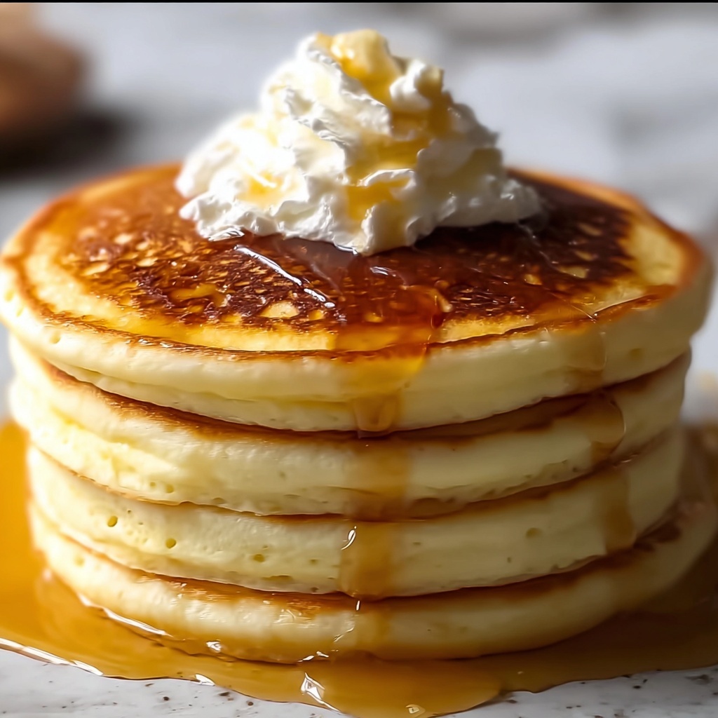 Vanilla Cinnamon Buttermilk Pancakes Recipe - Recipe Image