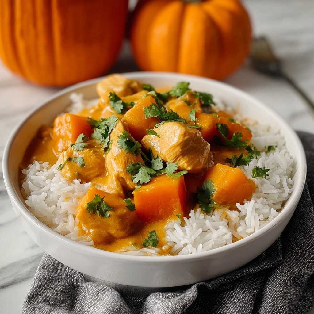 Chicken and Pumpkin Thai Curry Recipe - Recipe Image