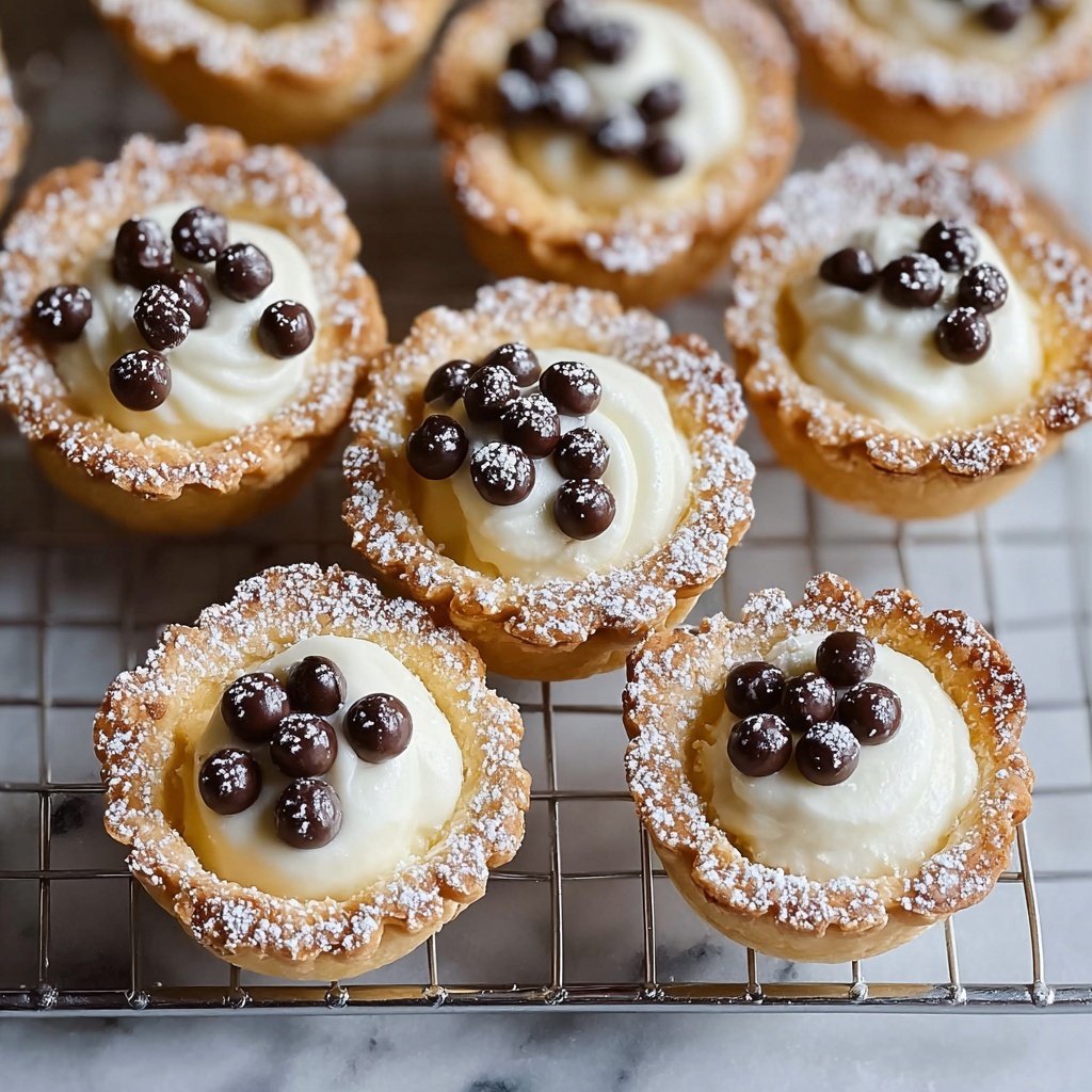 Mini Cannoli Bites Recipe - Recipe Image