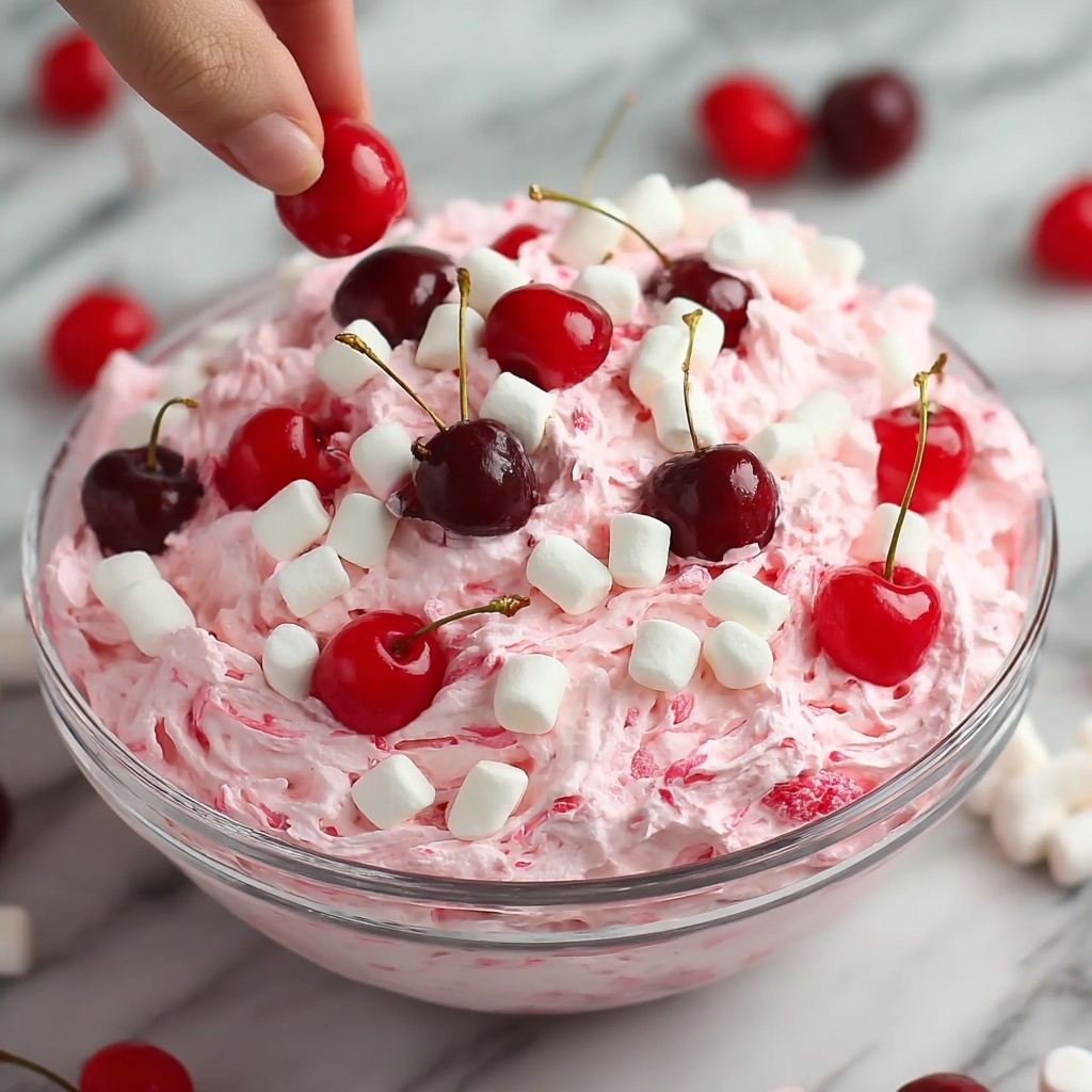 Cherry Fluff Recipe - Recipe Image