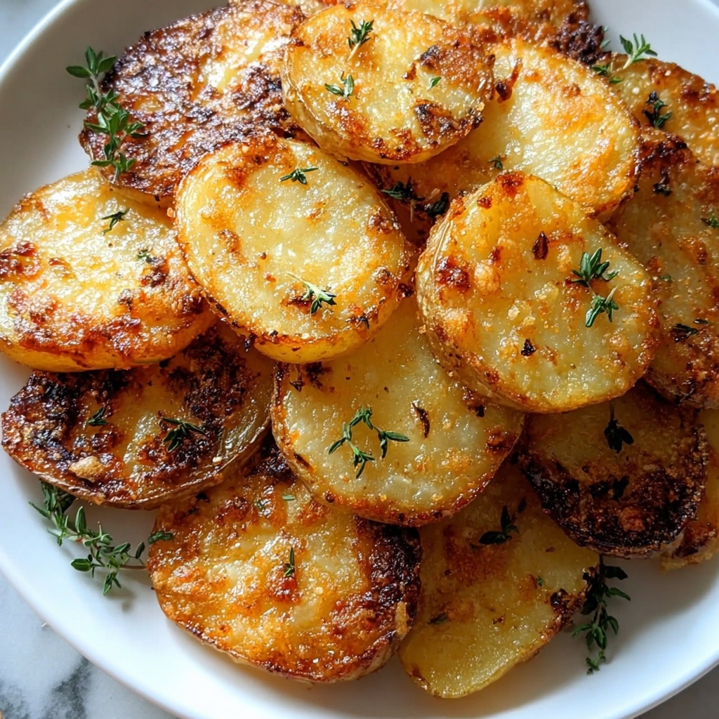 Parmesan Crusted Potatoes Recipe - Recipe Image