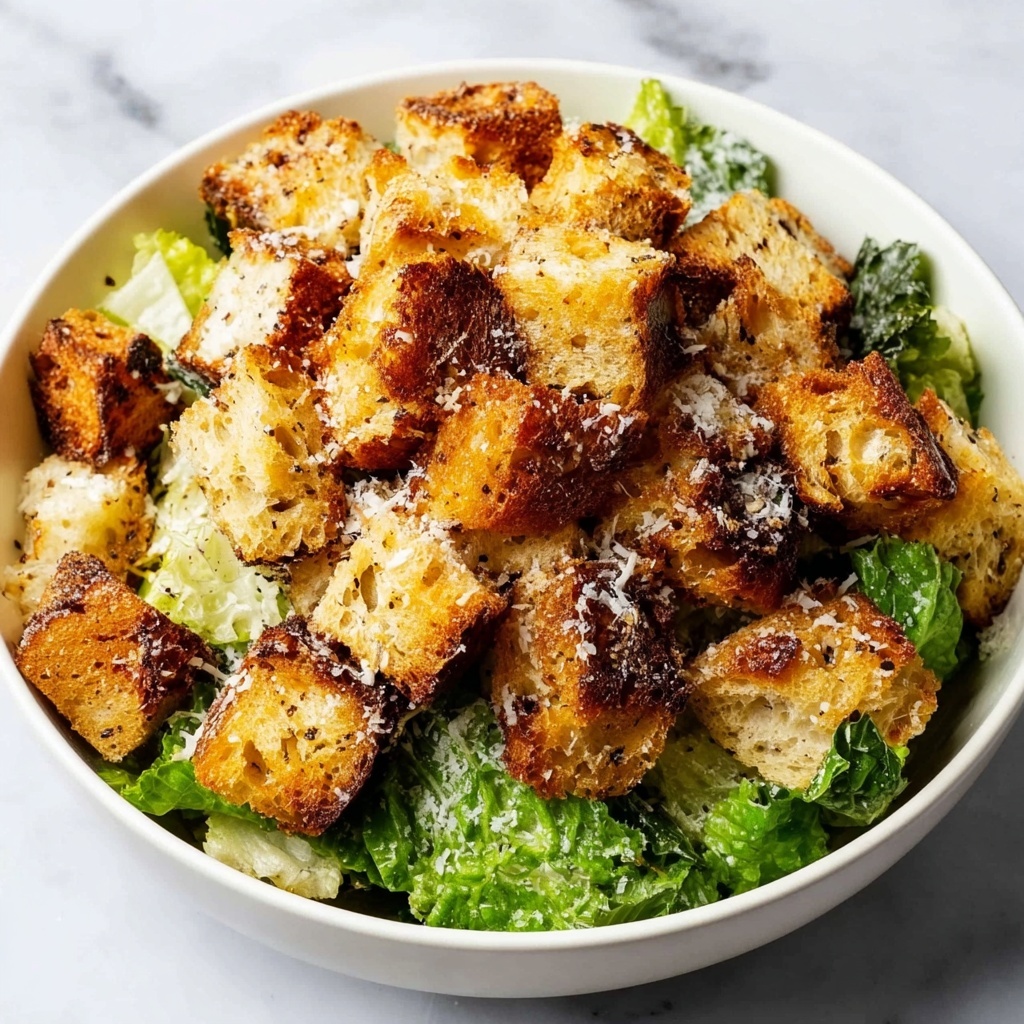 Easy Homemade Croutons Recipe - Recipe Image