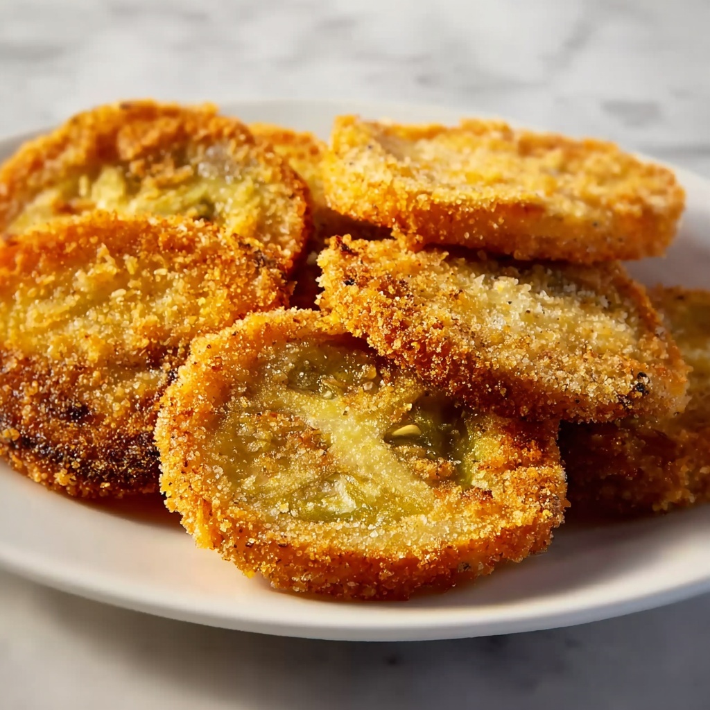 Easy Oven-Fried Green Tomatoes Recipe - Recipe Image