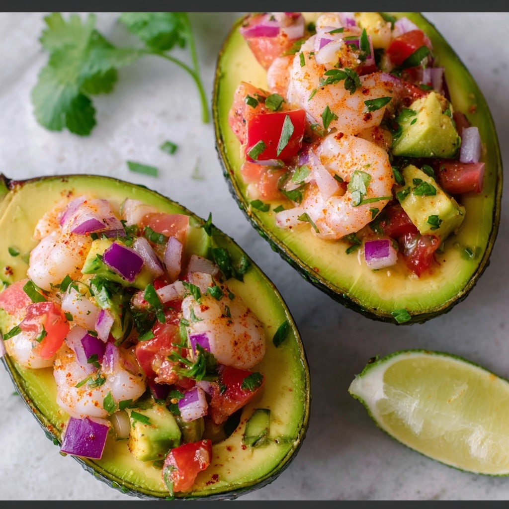 Shrimp Stuffed Avocados Recipe - Recipe Image