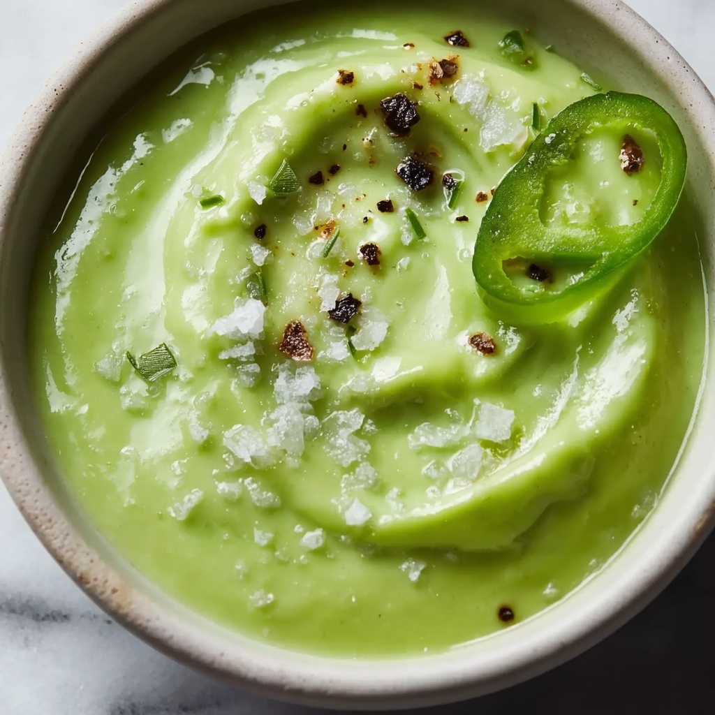 Creamy Avocado Lime Sauce Recipe - Recipe Image