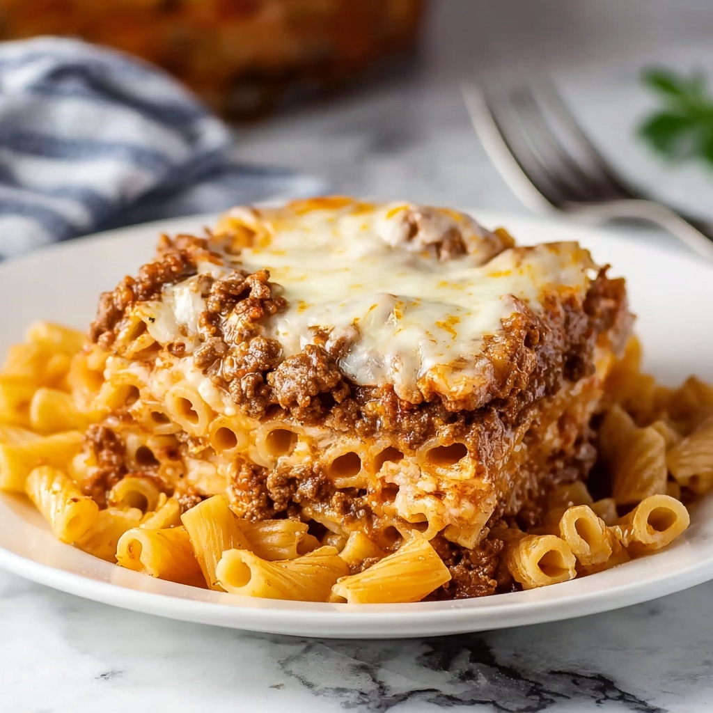 Beef Pasta in Tomato Sauce Recipe - Recipe Image