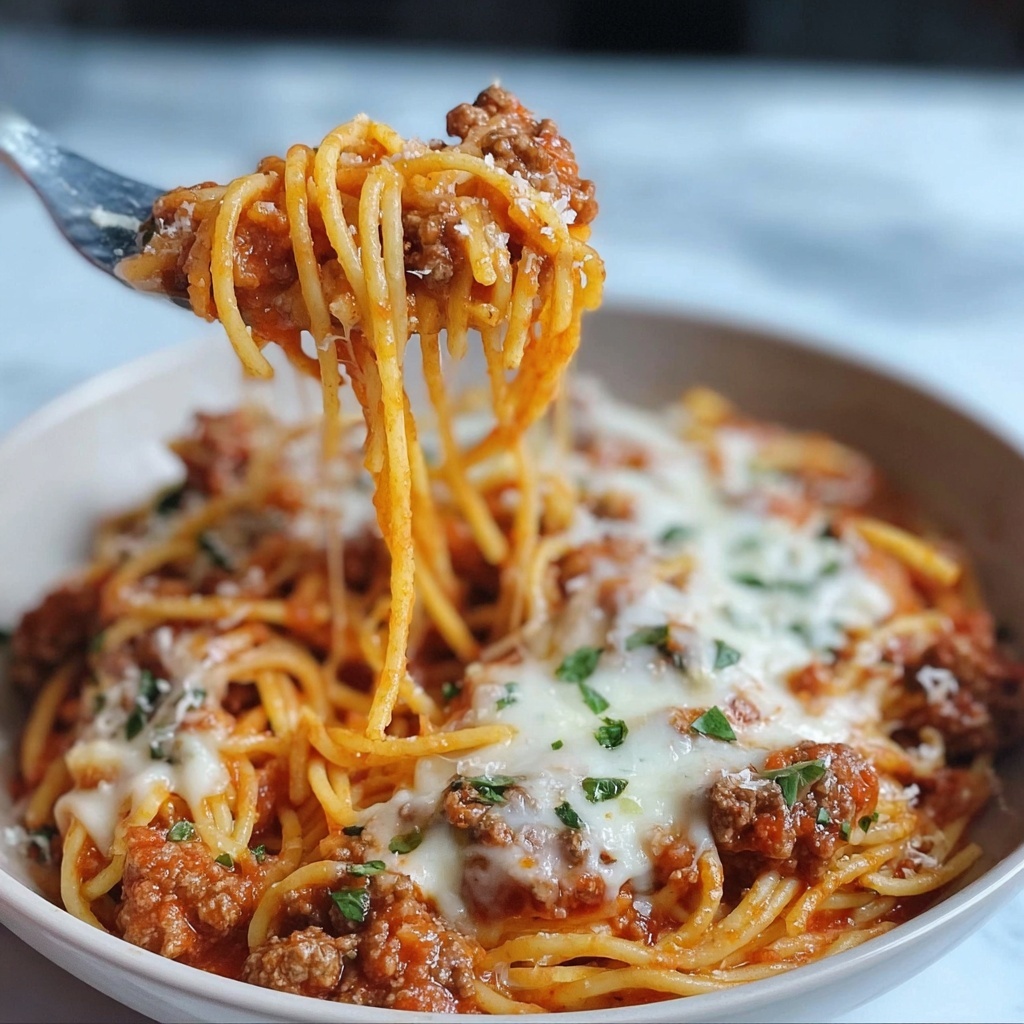 TikTok Spaghetti Recipe - Recipe Image