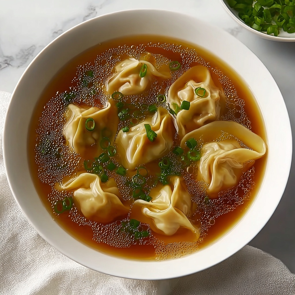 Delicious Wonton Soup Recipe - Recipe Image