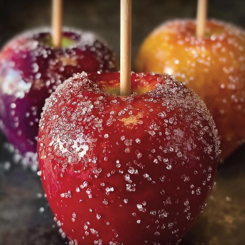Jolly Rancher Candy Apples Recipe - Recipe Image