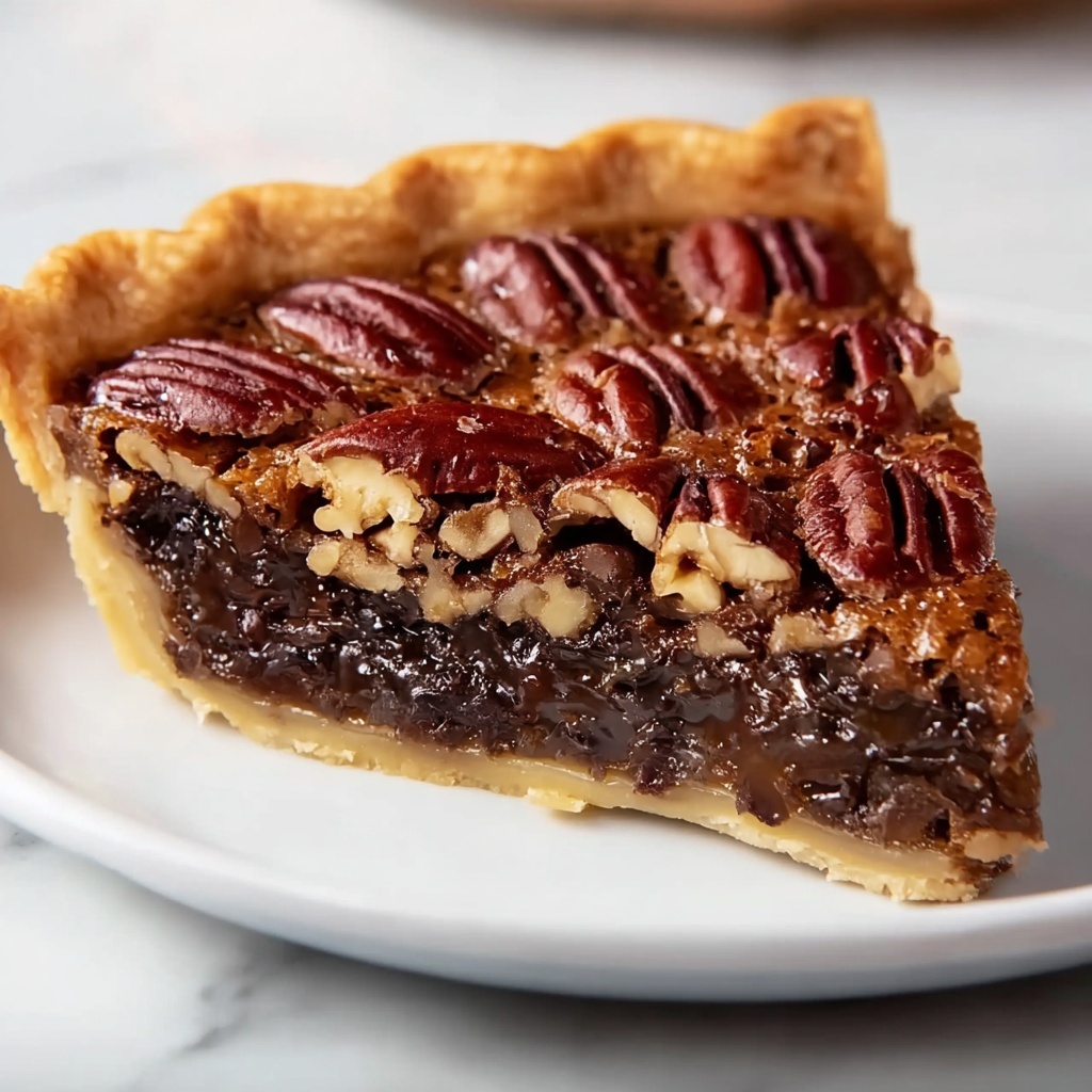 Chocolate Fudge Pecan Pie Recipe - Recipe Image