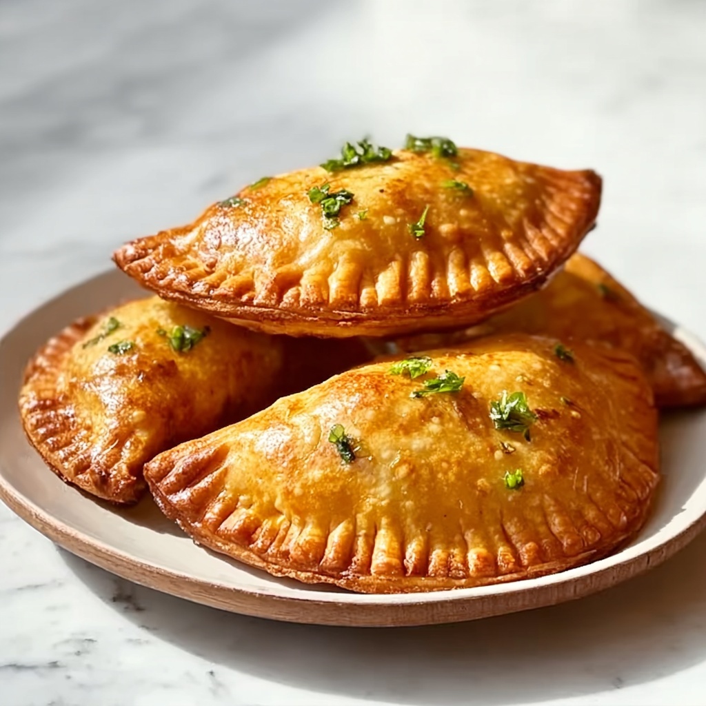 Classic Beef Empanadas with Olives and Raisins Recipe - Recipe Image